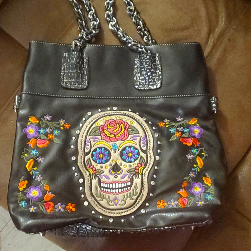 Sugar Skull Purse